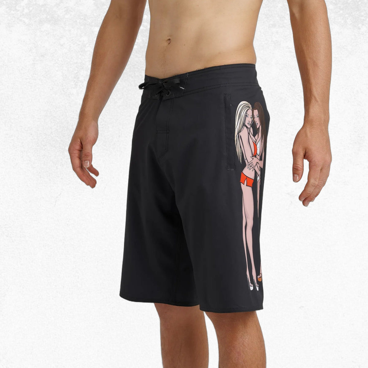 Jetpilot Just Friends Boardshort Black 2