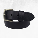 John Deere 38mm Leather Belt