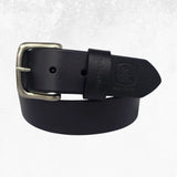 John Deere 38mm Leather Belt