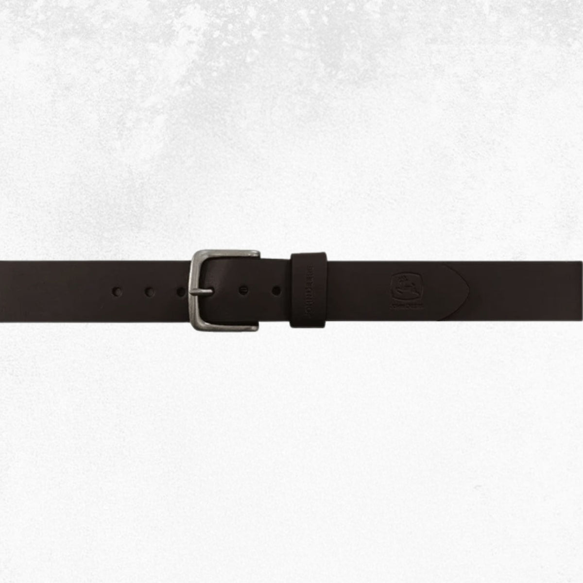 John Deere 38mm Leather Belt
