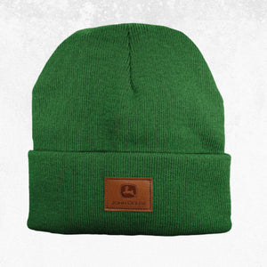 John Deere Cuffed Beanie with Patch