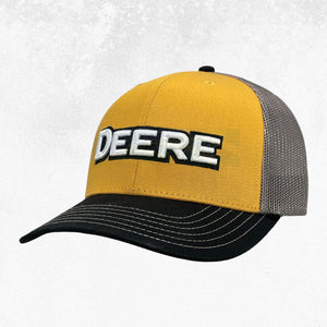 John Deere Embossed Mesh Back Trucker Cap