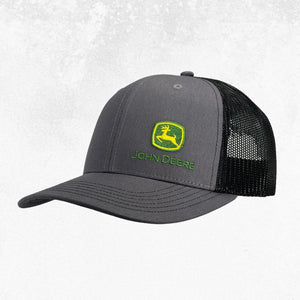 John Deere JD Trademark Logo Mesh Back Cap (Moline 112 Fit)