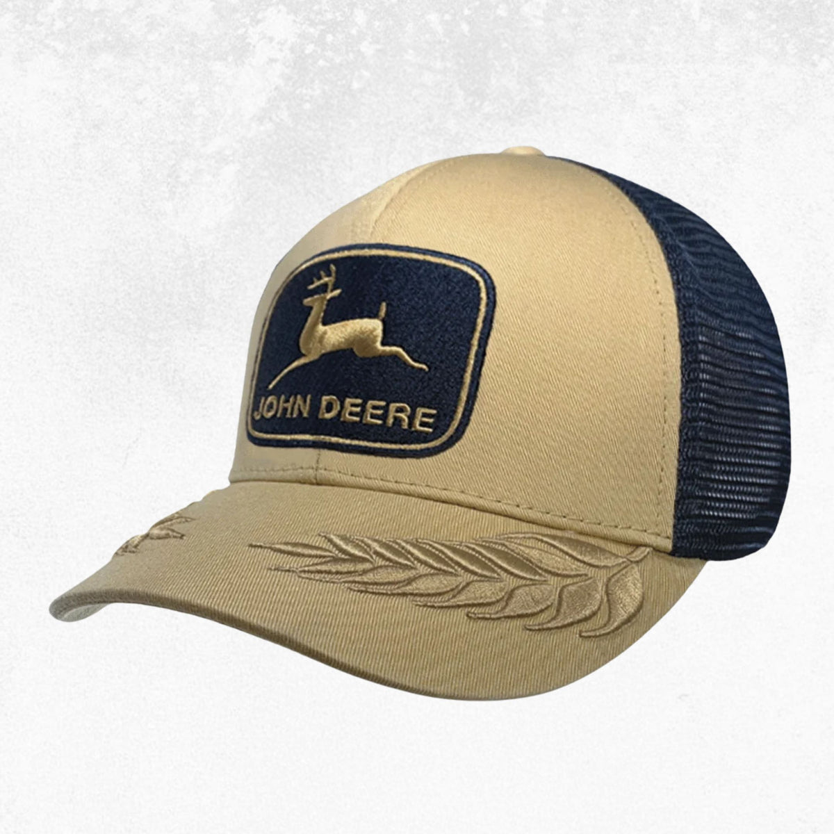 John Deere JD Twill Mesh 3D Logo Cap
