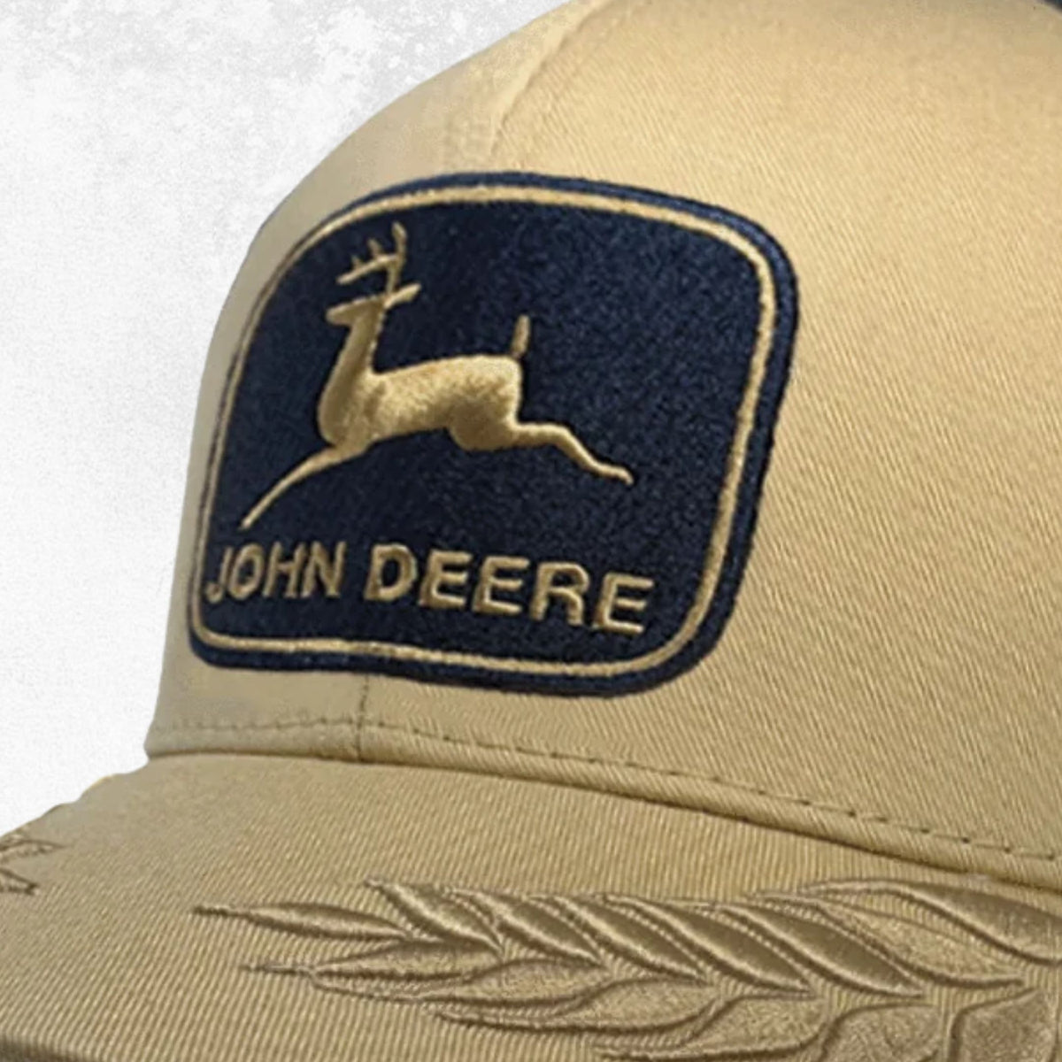 John Deere JD Twill Mesh 3D Logo Cap