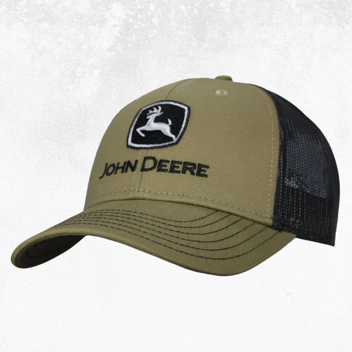 John Deere JD Twill Trucker Mesh Cap