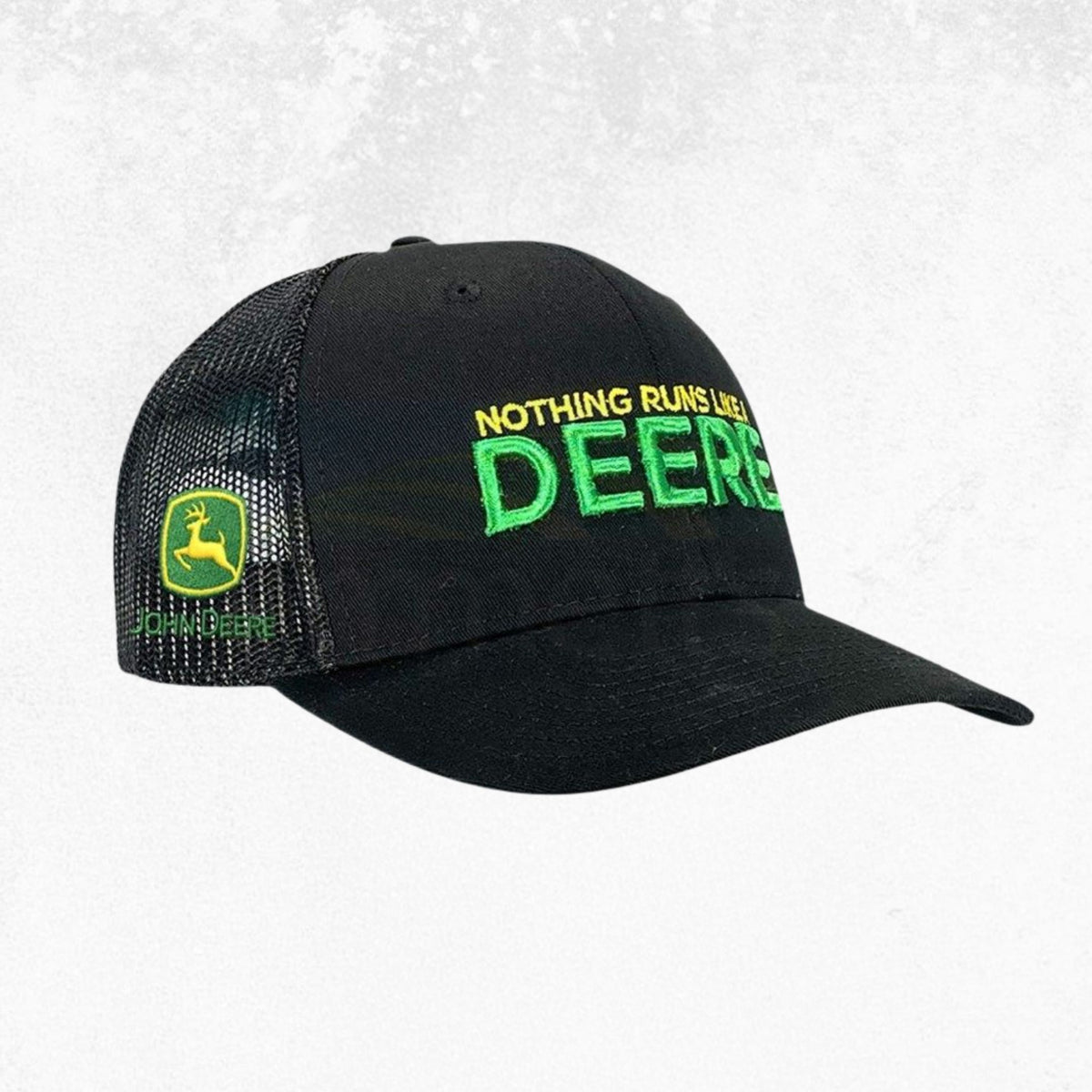 John Deere Nothing Runs Like a Deer Trucker Cap
