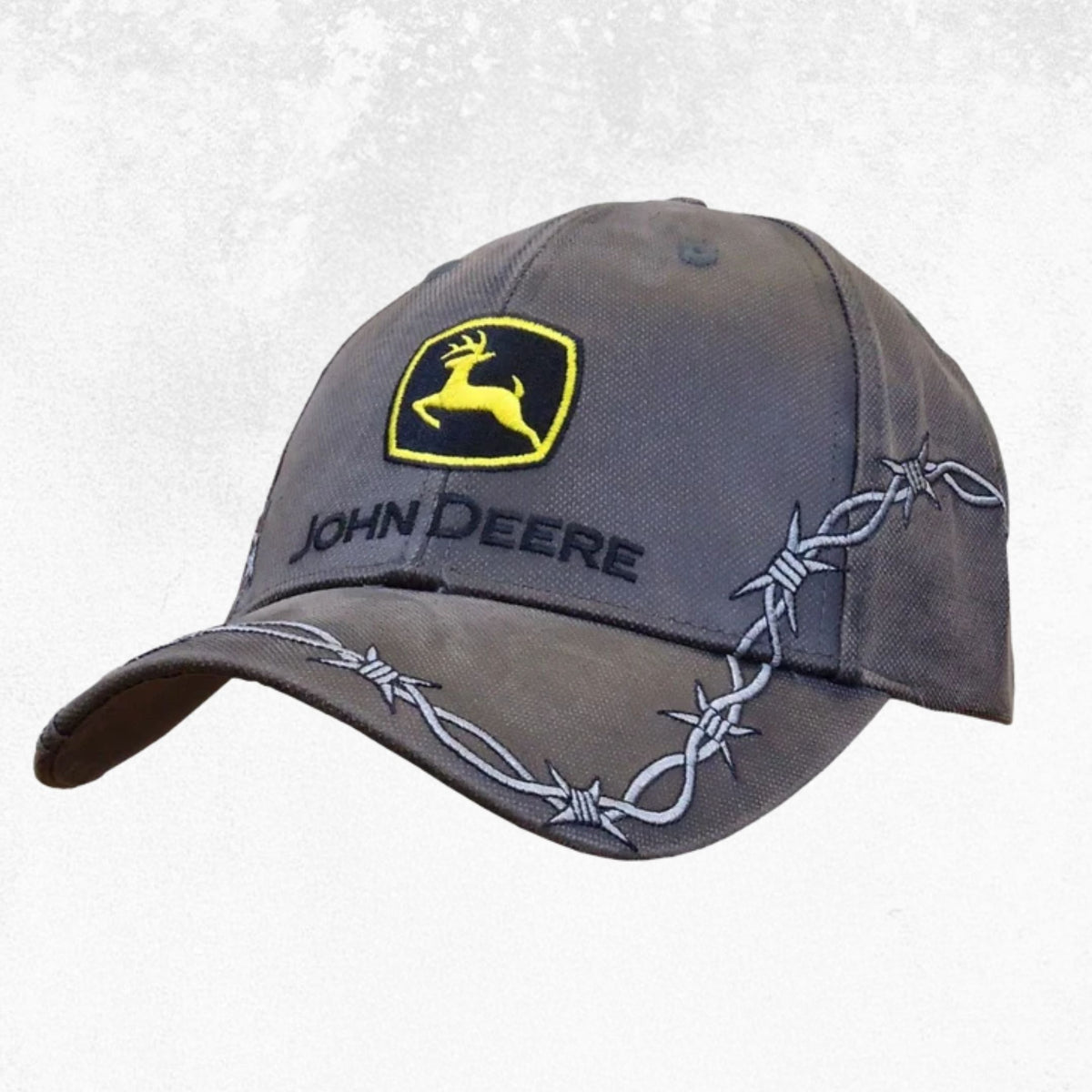 John Deere Oilskin Cap