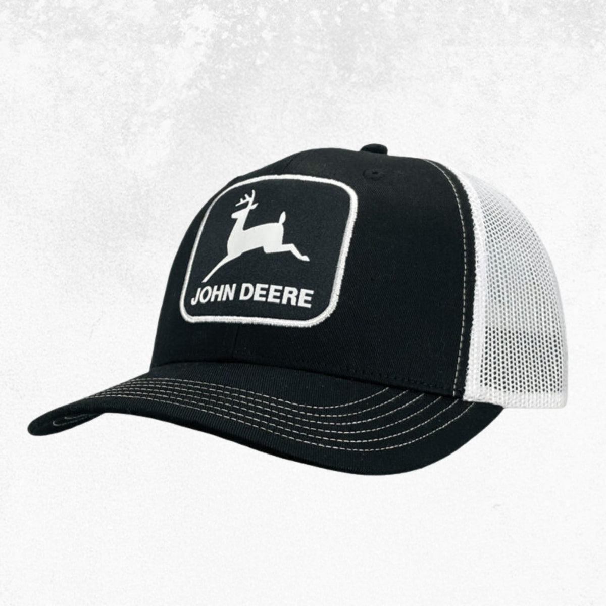 John Deere Retro Logo Mesh Back Cap