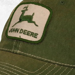 John Deere Stone Washed Cap