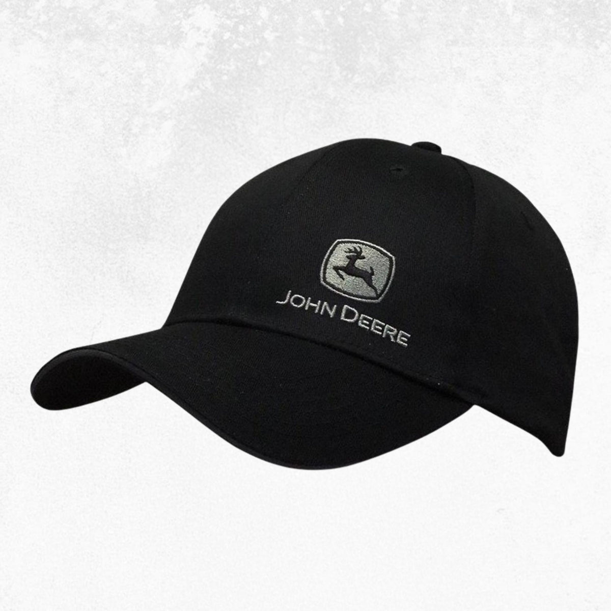 John Deere Trademark Offset Logo Twill Cap