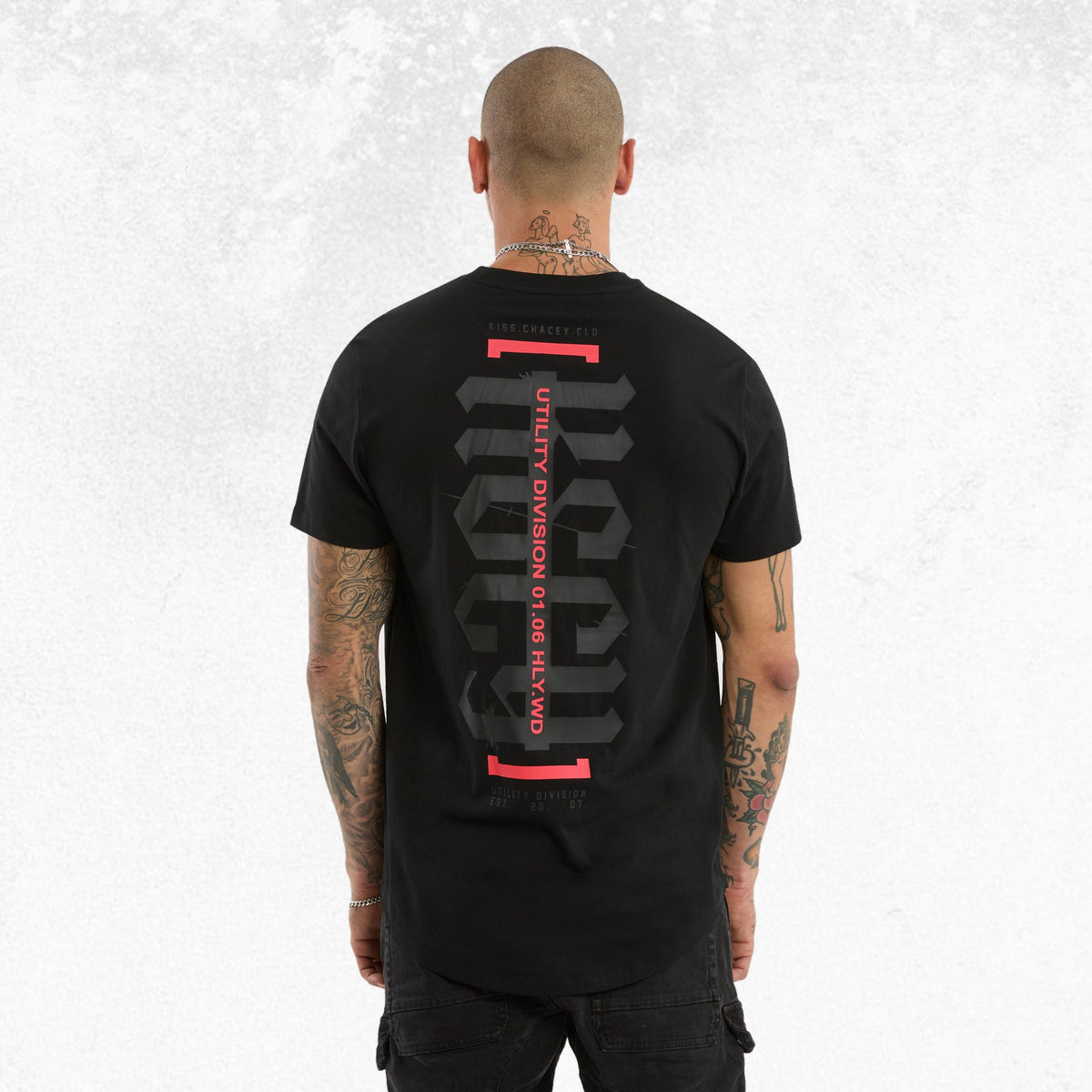 Kiss Chacey Apparition Dual Curved Tee Jet Black 1