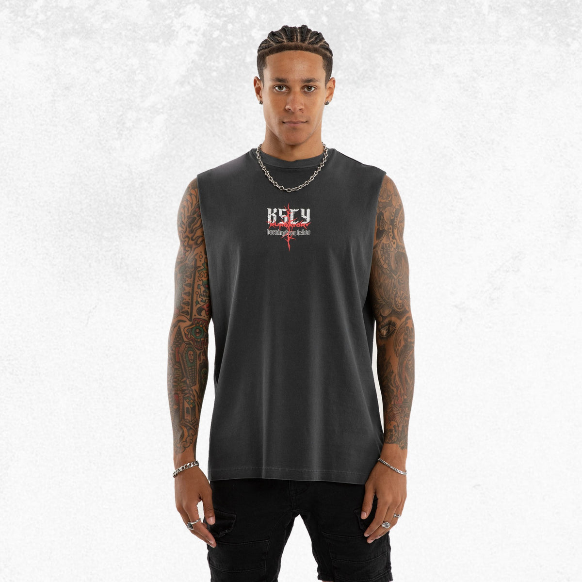 Kiss Chacey Burning Relaxed Muscle Pigment Black 2