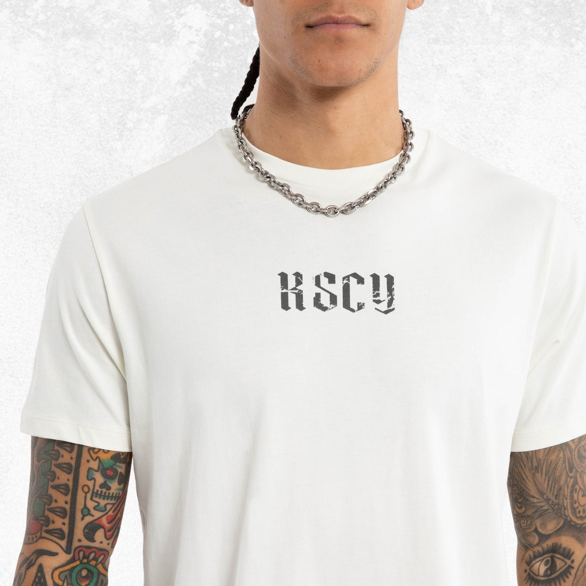 Kiss Chacey Citadel Dual Curved Tee Lily White 3