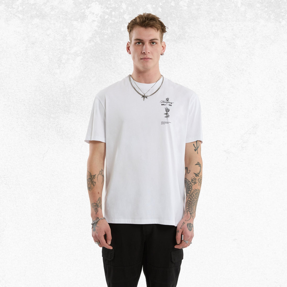 Kiss Chacey Division Relaxed Tee Optical White 2