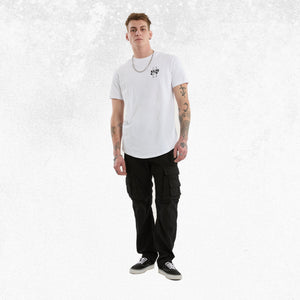 Kiss Chacey Hunter Dual Curved Tee Optical White 5