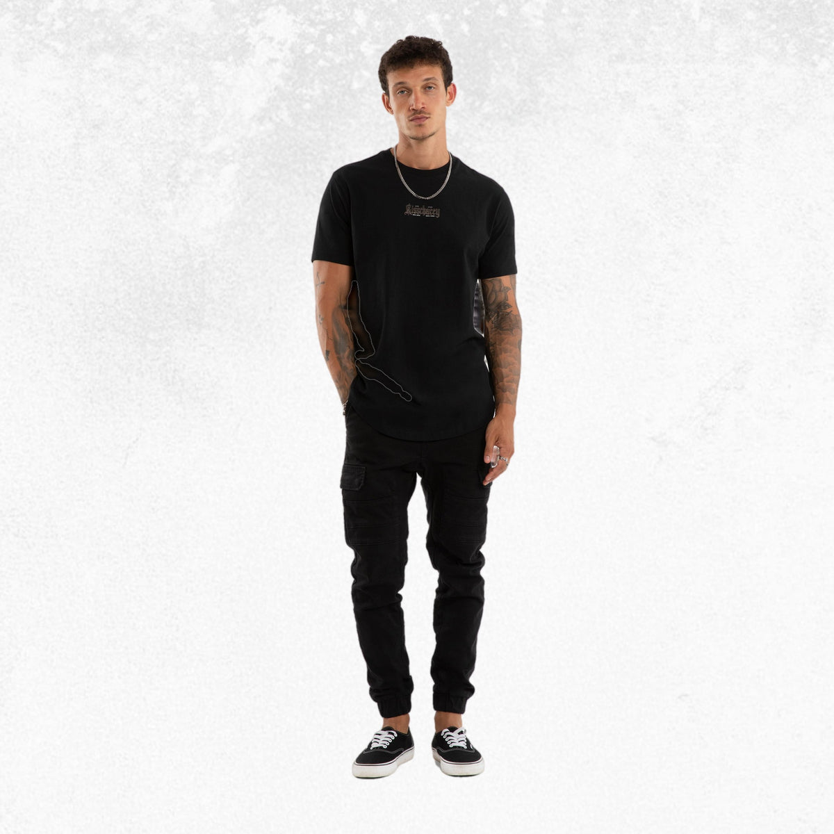 Kiss Chacey Recoil Dual Curved Tee Jet Black 5