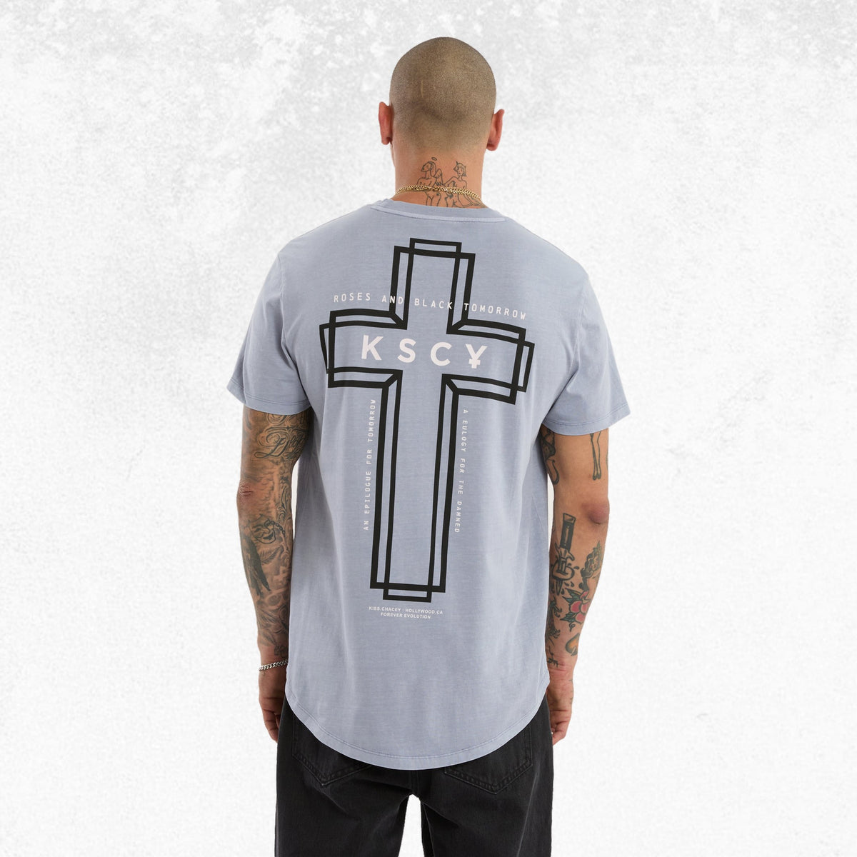 Kiss Chacey Sanctus Dual Curved Tee Pigment Lavender 2