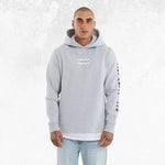 Kiss Chacey Sharp Layered Hoodie Grey Marle 1