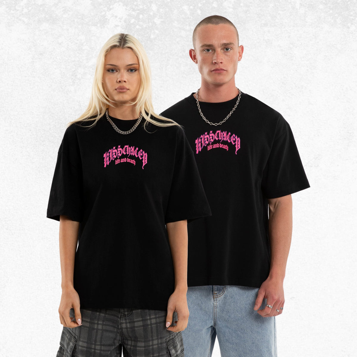 Kiss Chacey Shield Street Tee Jet Black 1