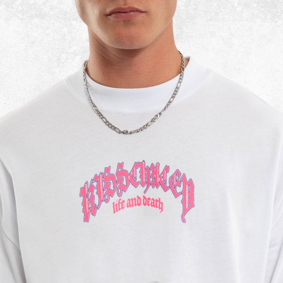 Kiss Chacey Shield Street Tee White 4