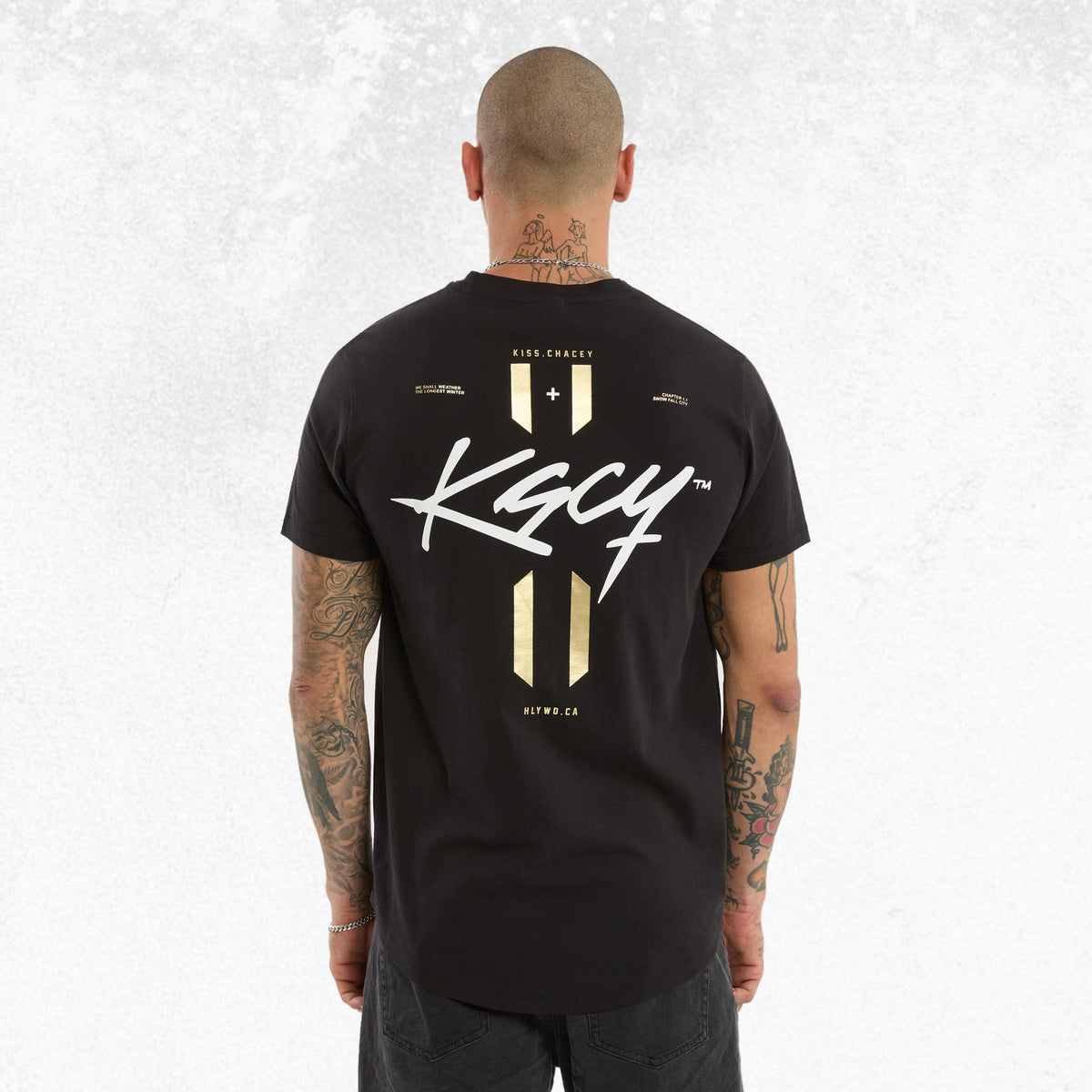 Kiss Chacey Stride Dual Curved Tee Jet Black 1