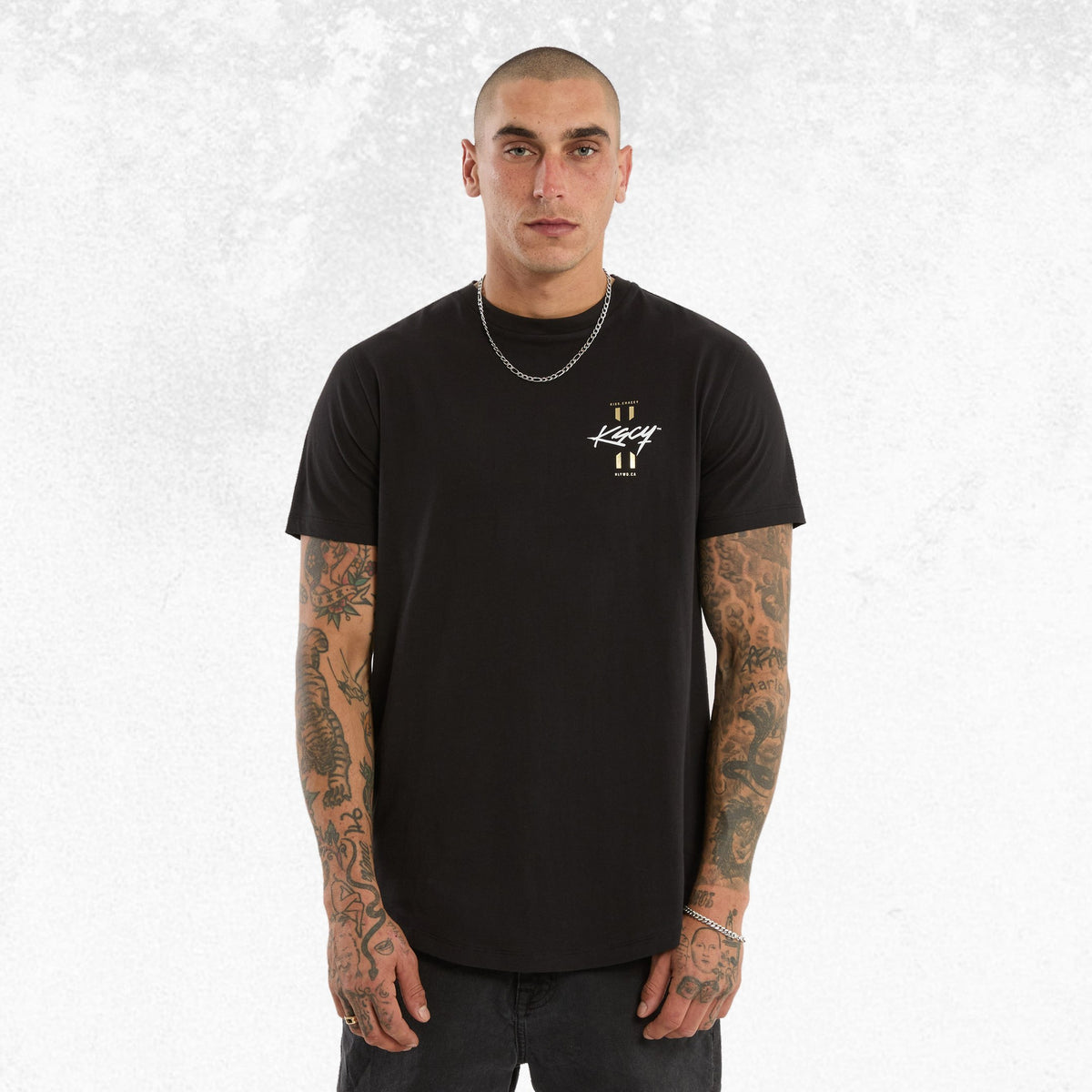 Kiss Chacey Stride Dual Curved Tee Jet Black 2