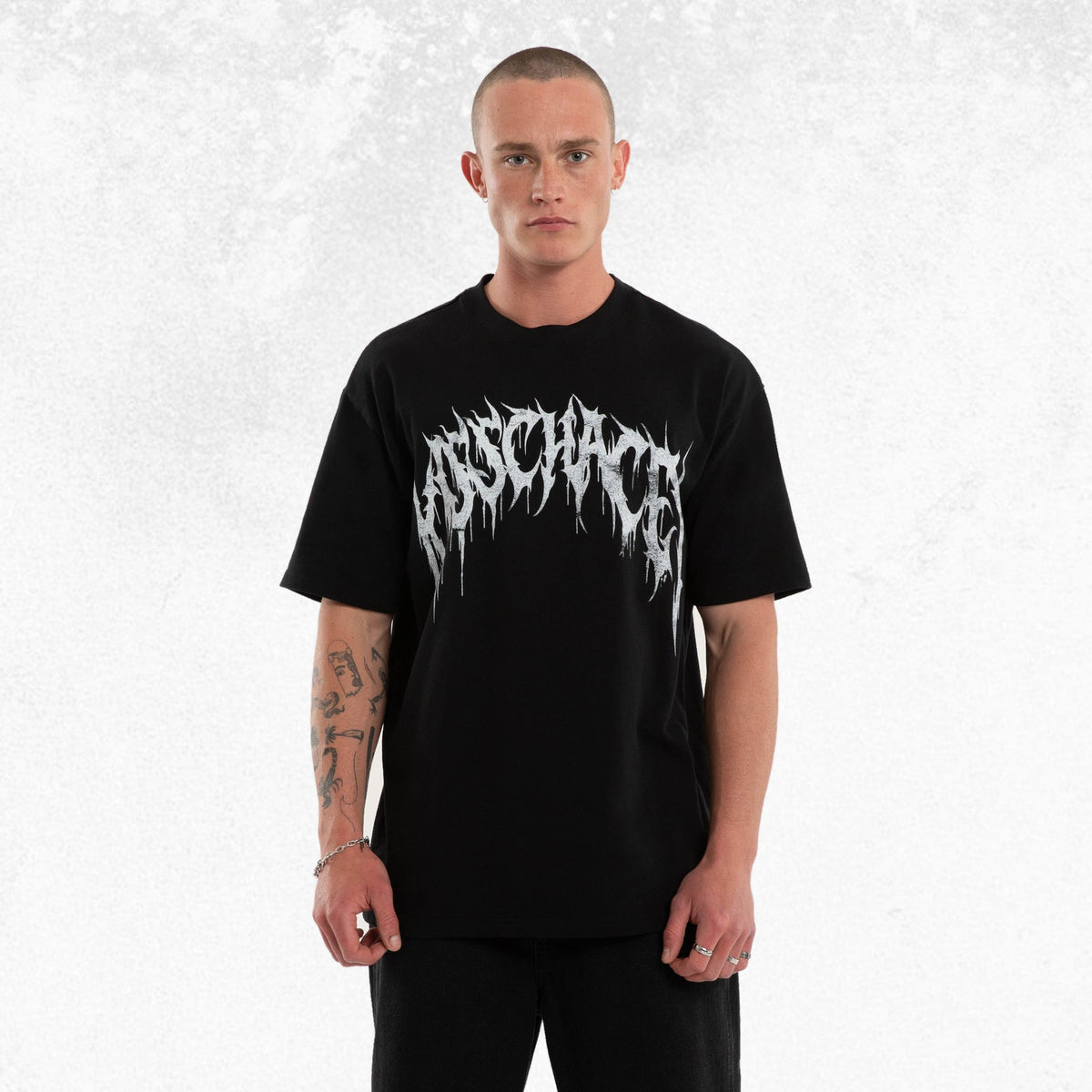 Kiss Chacey Utopia Box Fit Tee Jet Black 1