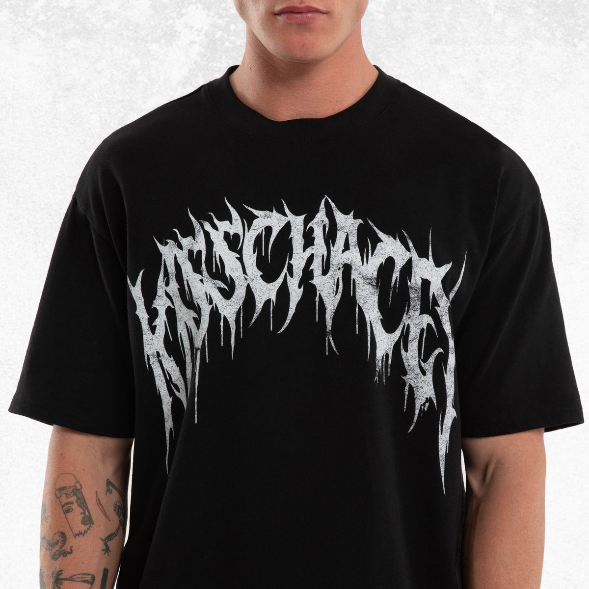 Kiss Chacey Utopia Box Fit Tee Jet Black 2