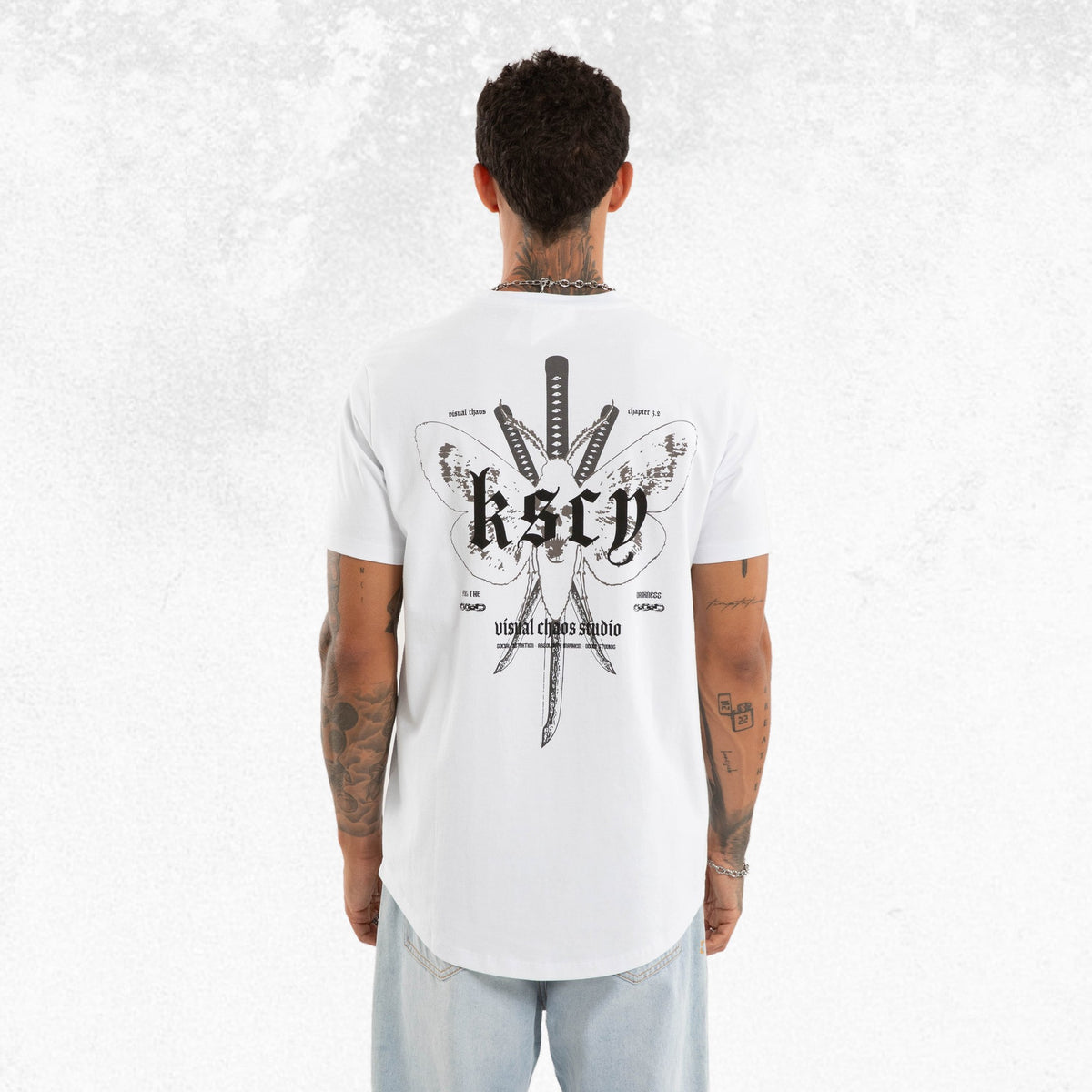 Kiss Chacey Vortex Dual Curved Tee Optical White 1