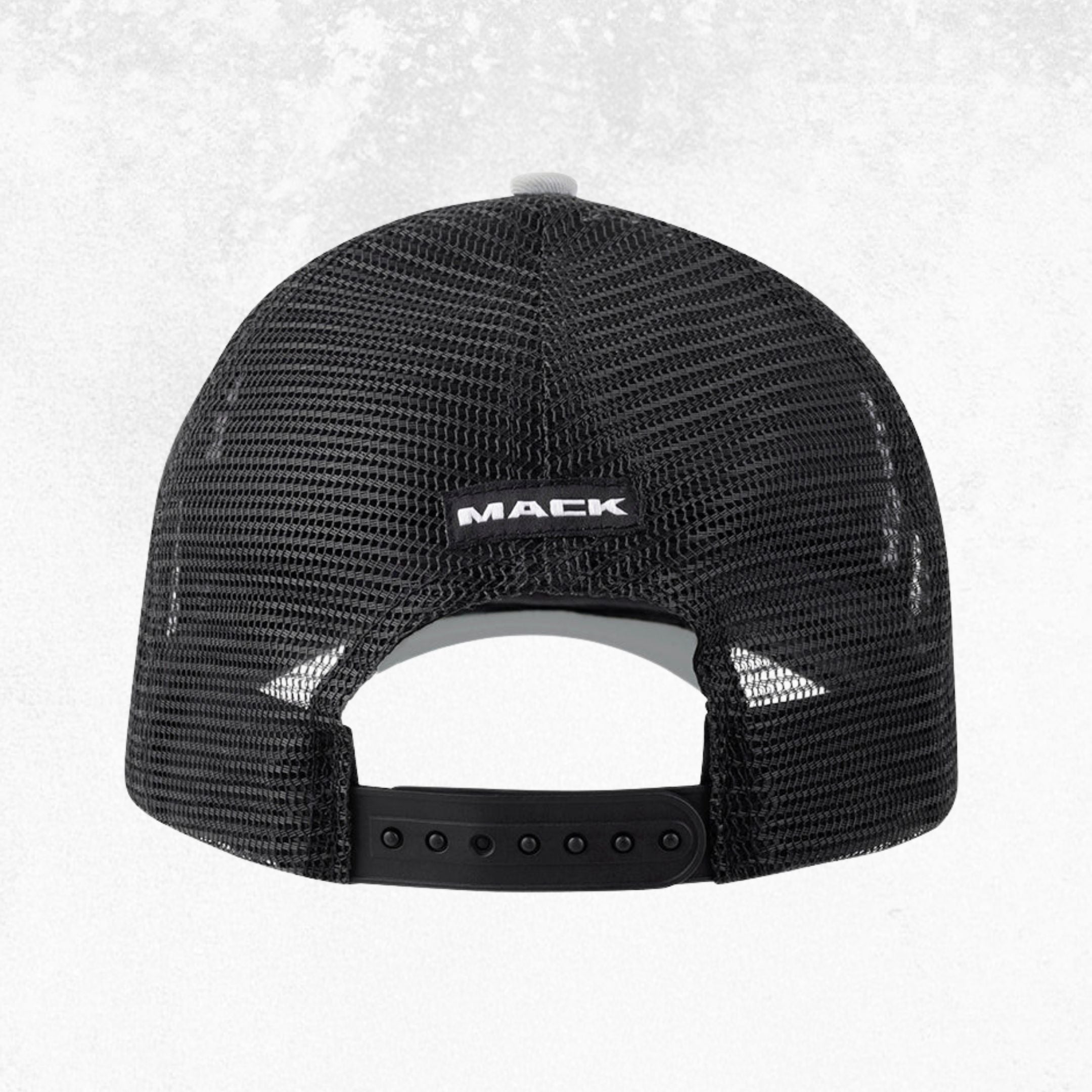 Mack 2-Tone Curved Brim Trucker Cap