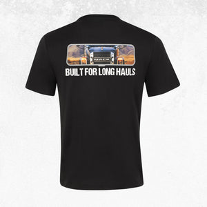 Mack Cotton Crew Neck Short Sleeve Rearview Vision Mirror Print