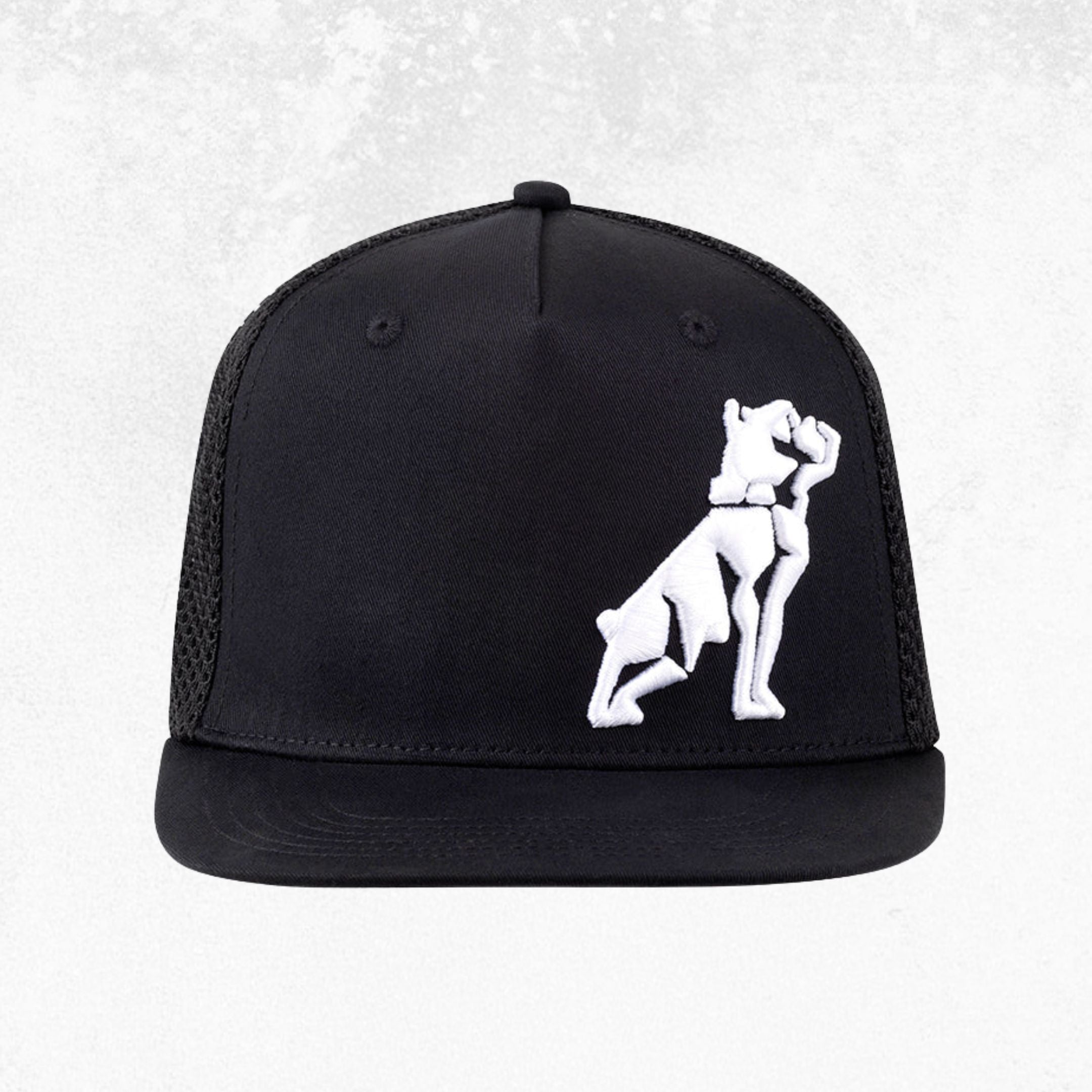 Mack Flat Brim Bulldog Cap - Soft Mesh
