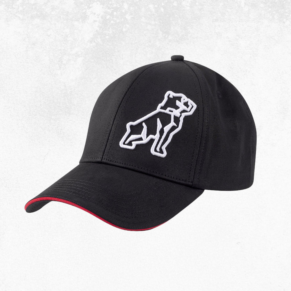 Mack Red Trim Curved Brim Baseball Cap