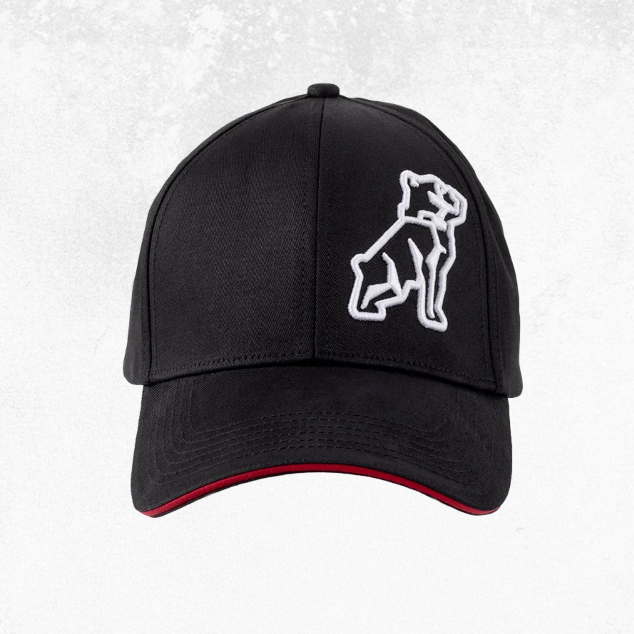 Mack Red Trim Curved Brim Baseball Cap