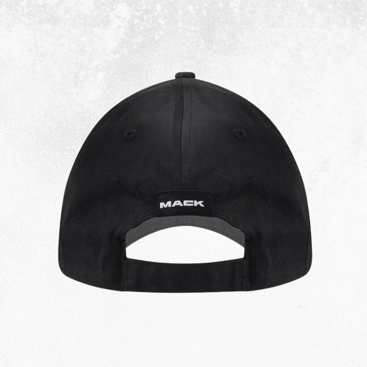 Mack Red Trim Curved Brim Baseball Cap
