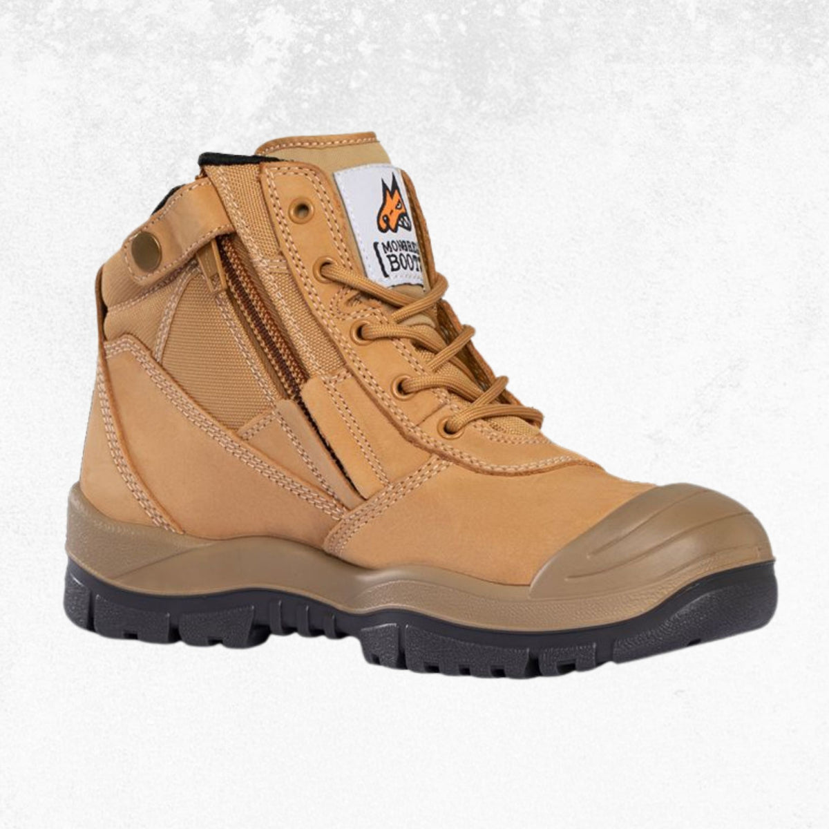 Mongrel 461050 - Zipsider Boot with Scuff Cap