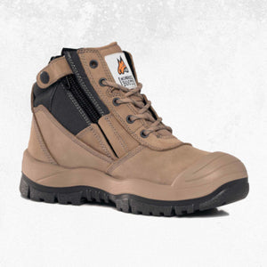 Mongrel 461060 - Zipsider Boot with Scuff Cap