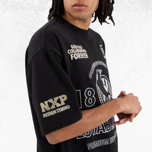NXP AFL Collingwood Mega Loop Back Tee
