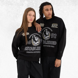 NXP Collingwood Magpies AFL Box Fit Sweater