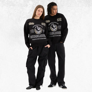 NXP Collingwood Magpies AFL Box Fit Sweater