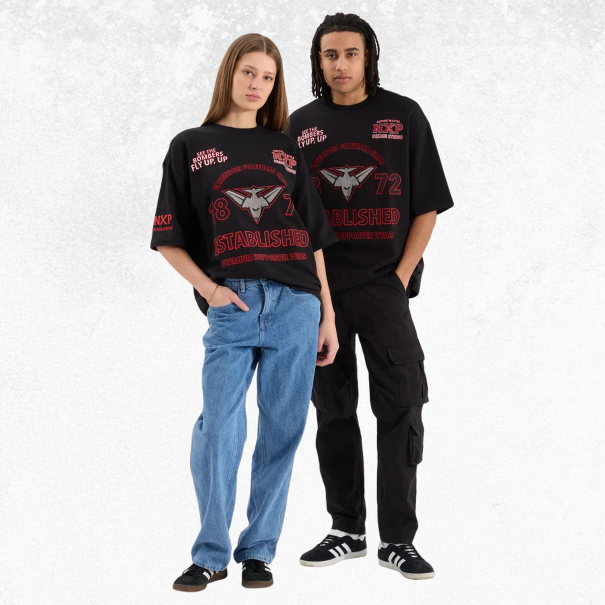 NXP Essendon Bombers AFL Mega Loopback Tee