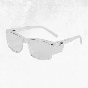 Natty Workwear Clear Kenneth Safety Glasses Clear 1