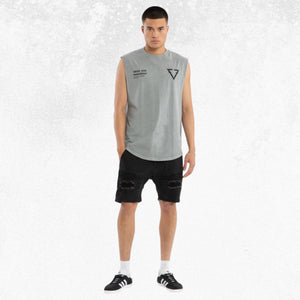 Nena & Pasadena Cordier Dual Curved Muscle Tee