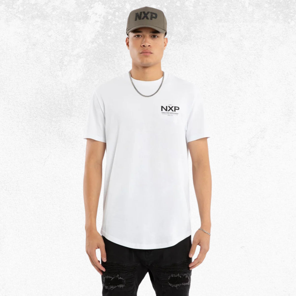 Nena & Pasadena Peak Dual Curved Tee