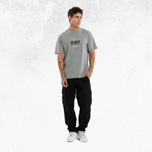 Nena & Pasadena Chronos Classic Tee Neutral Grey 3