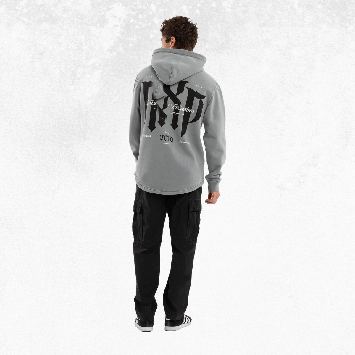 Nena & Pasadena Draelith Dual Curved Hoodie Pigment Ultimate Grey 4