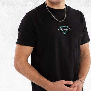 Nena & Pasadena Inevitable Dual Curved Tee Jet Black 5