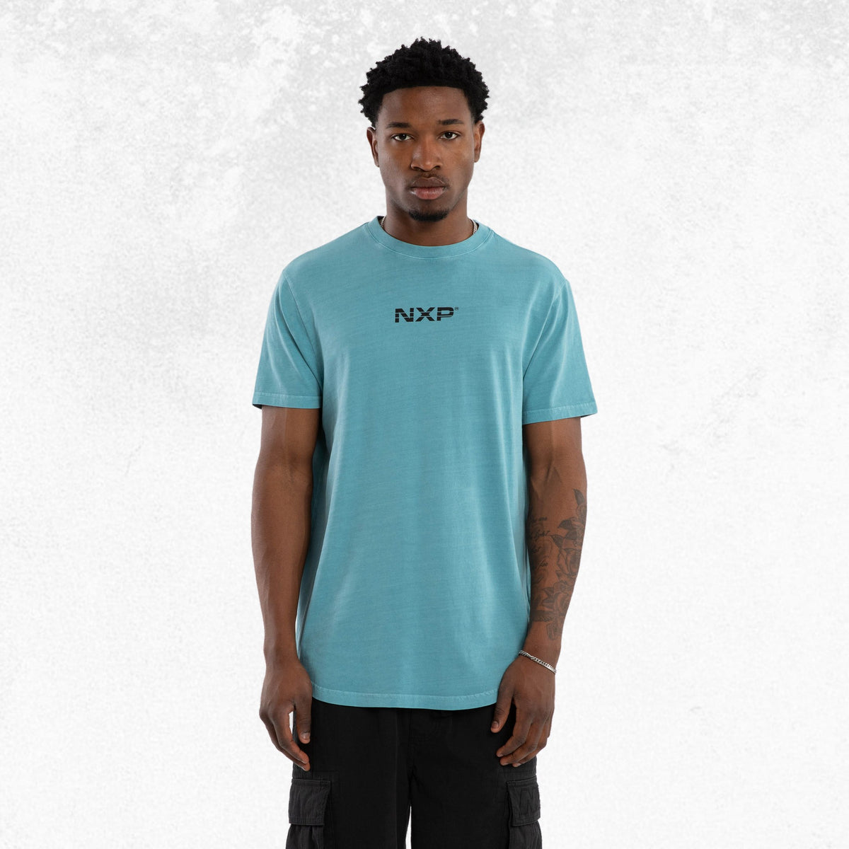 Nena & Pasadena Vacant Dual Curved Tee Pigment Cameo 1