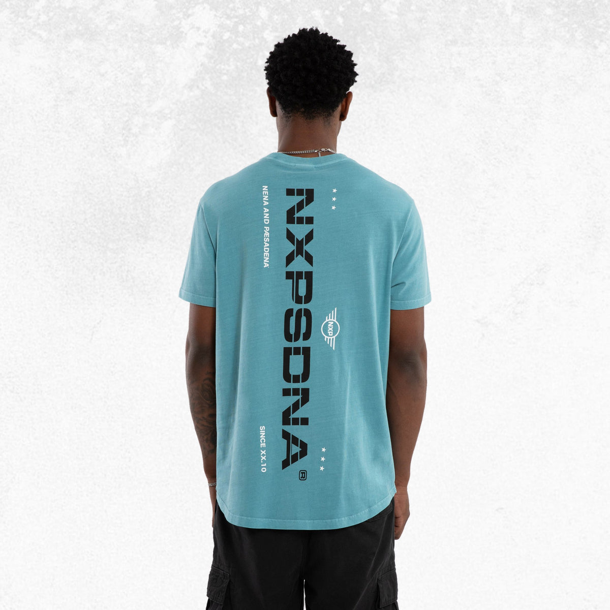 Nena & Pasadena Vacant Dual Curved Tee Pigment Cameo 2